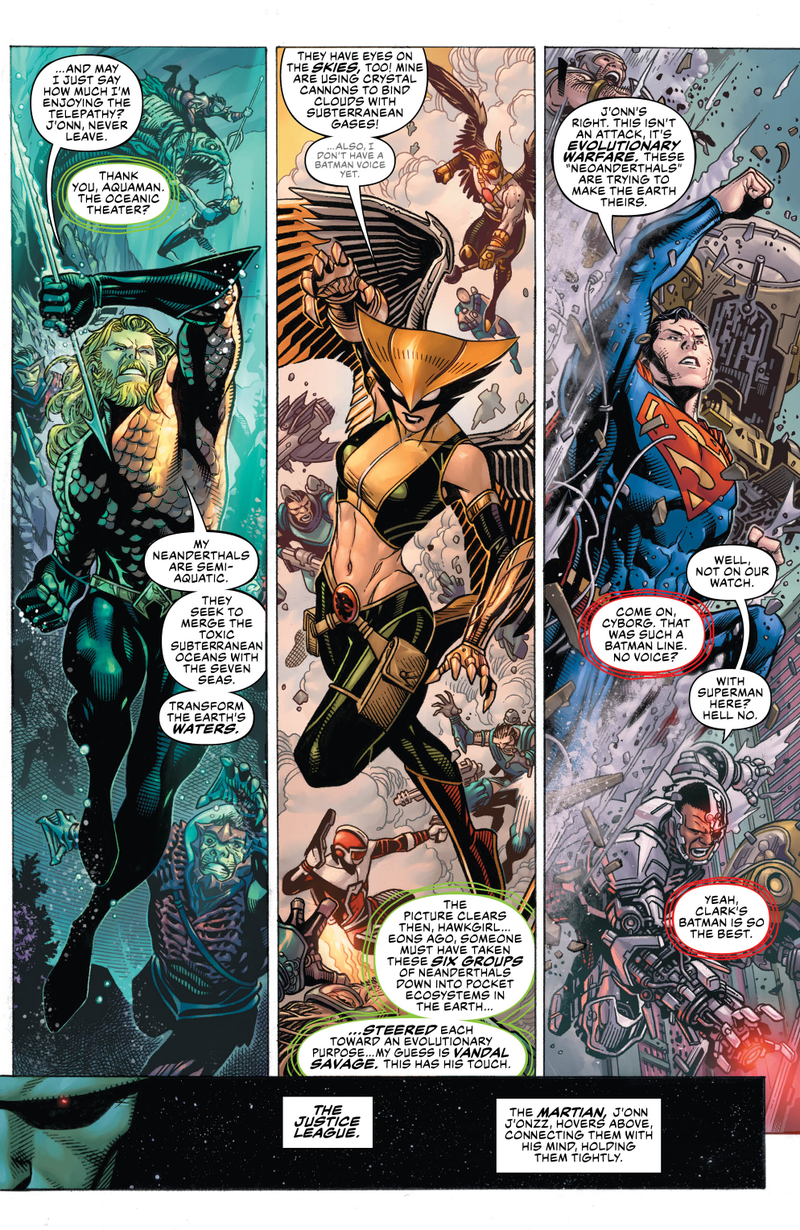 Illustration for article titled This Justice League #1 exclusive launches a thrilling new era for the team